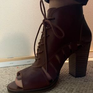 Lucky Brand Lace Up Heels